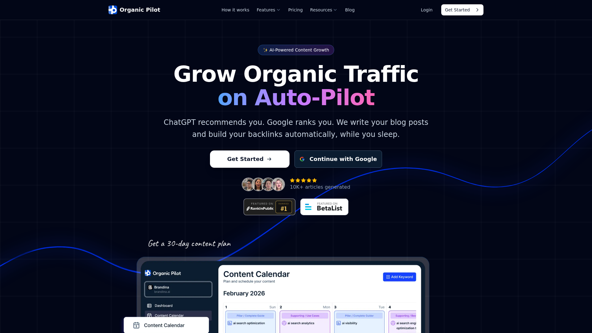 Organicpilot - Product Image