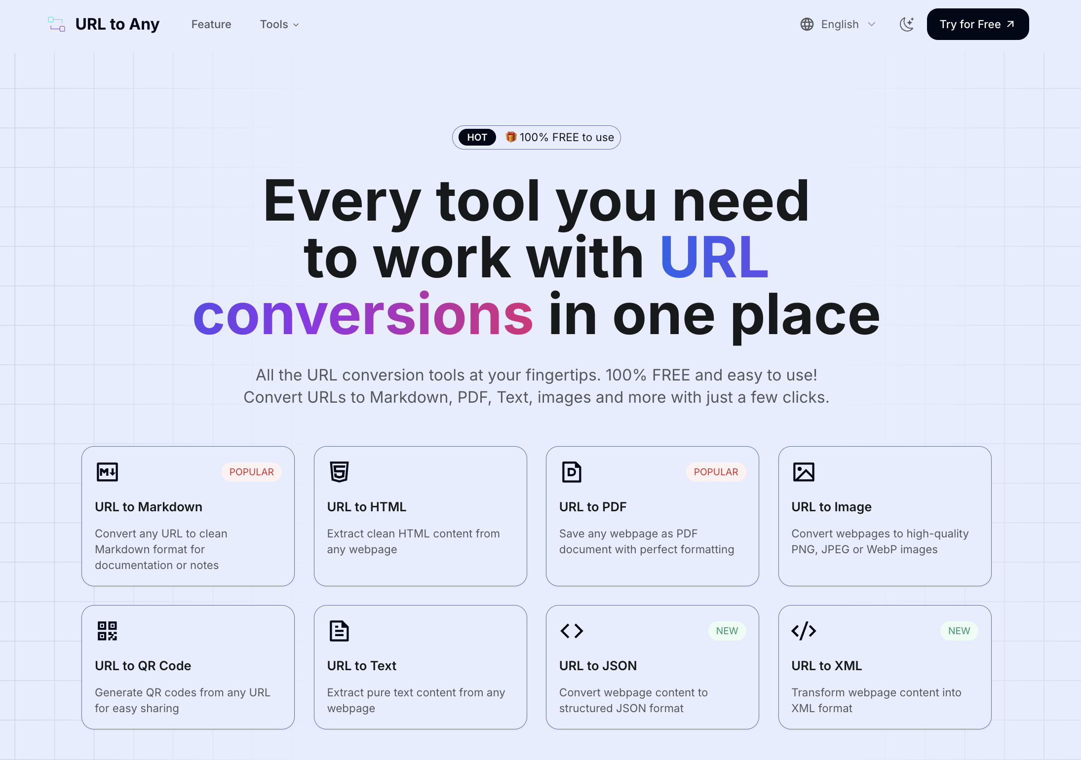 URL to Any logo