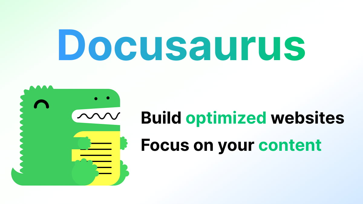 Docusaurus - Product Image