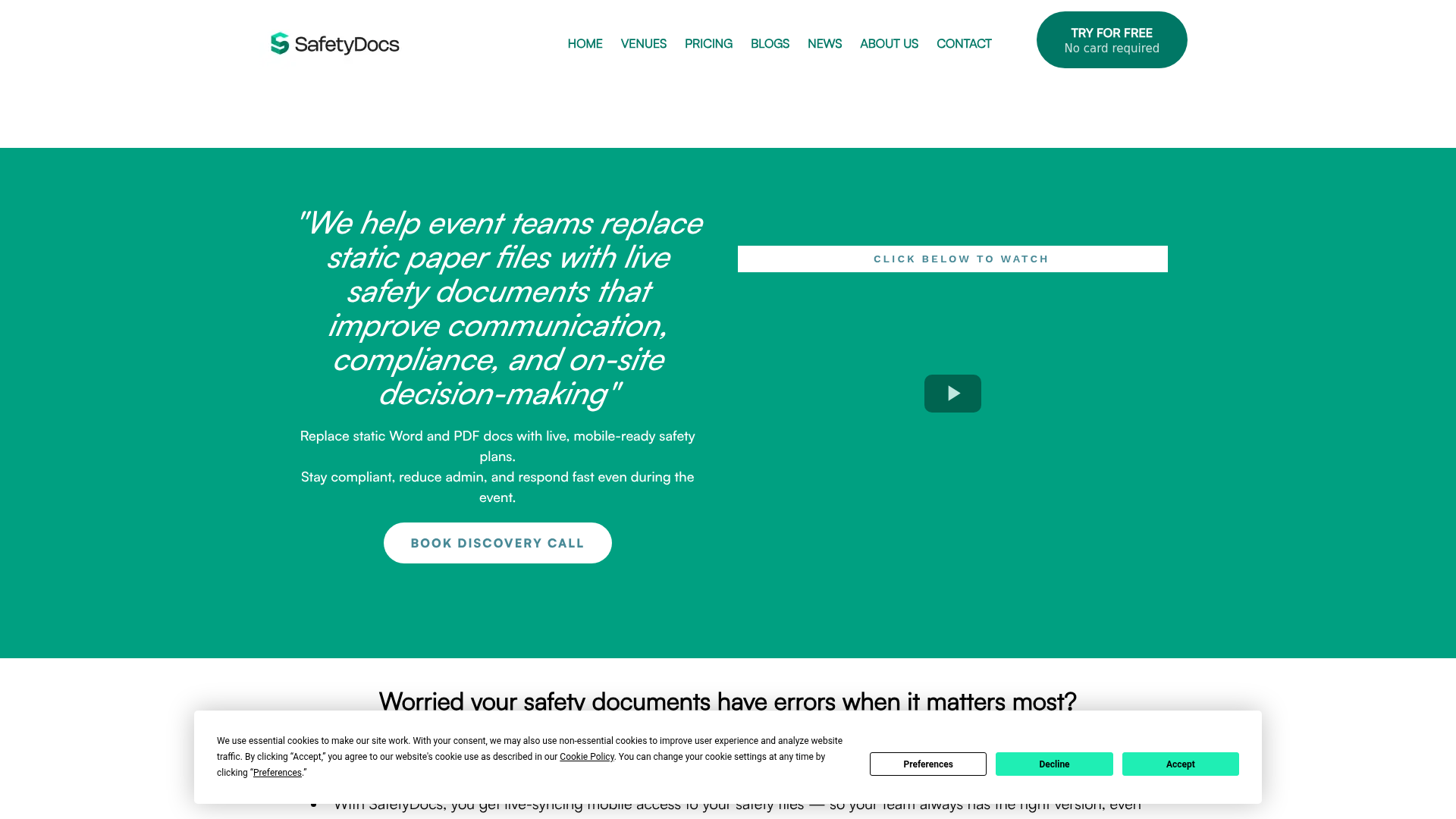 SafetyDocs - Product Image