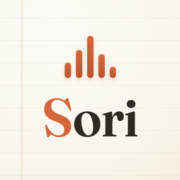 Sori, Your first Korean teacher logo
